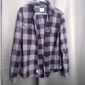 Black&Grey Plaid Flannel